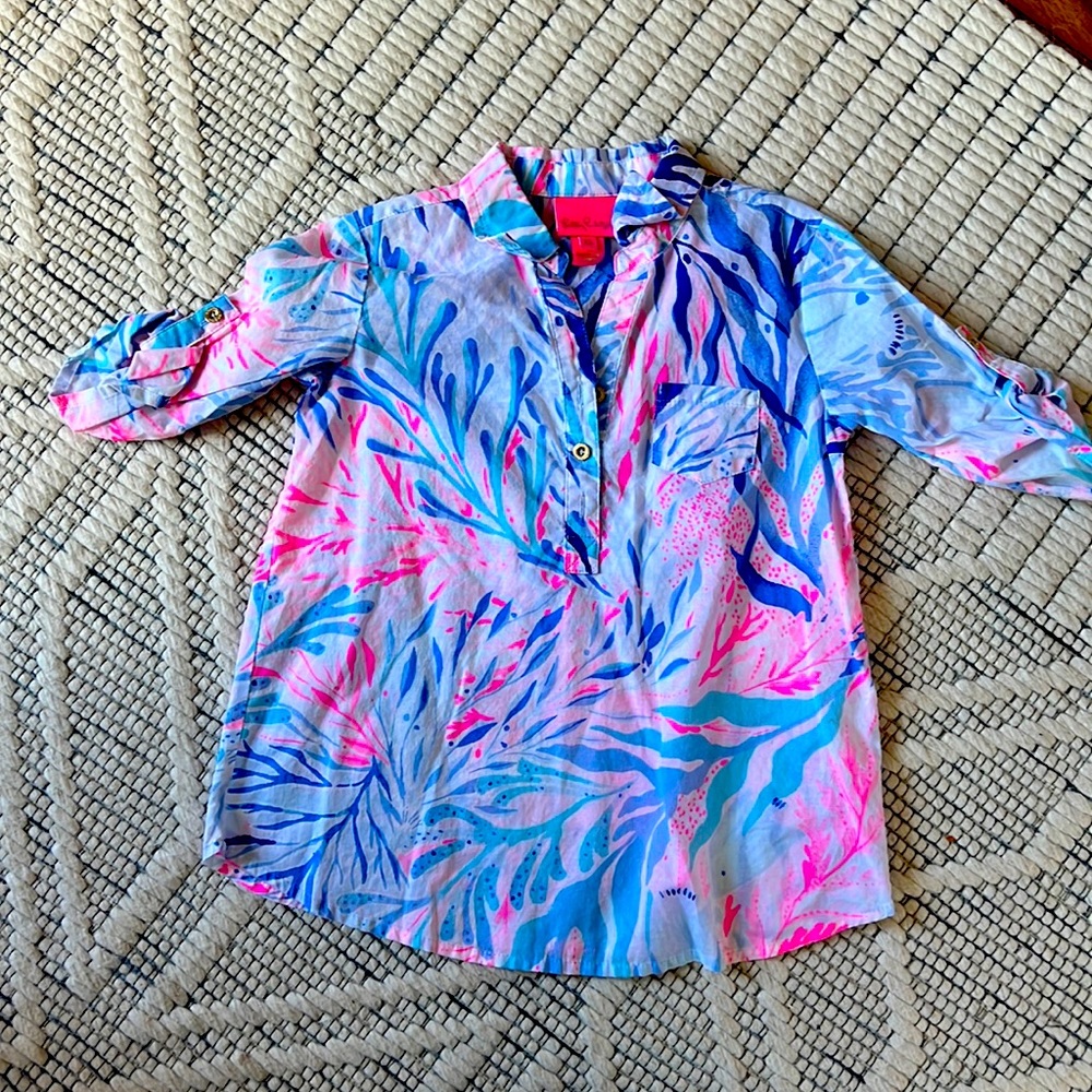Size XS kids Lilly Pulitzer flowed too